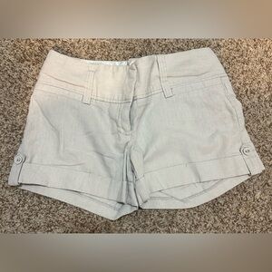 Maurice’s Chino Shorts Light Gray Size 1/2
